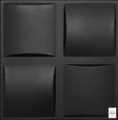 Produktbild von 3D Paneele Wandpaneele Polystyrol XPS – Styropor Verkleidung für Wand & Decke – 50x50 cm (0,25 m²) – Leicht, Flexibel & Einfach zu Montieren