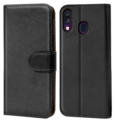 Produktbild von Book Case für Samsung Galaxy A40 Hülle Tasche Flip Cover Handy Schutz Hülle