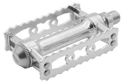 Image de Pedales Sylvan Touring Silver Box - 9/16inch - MKS