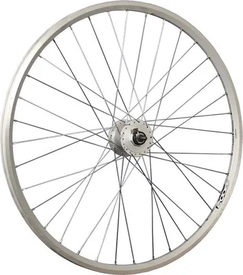 Produktbild von 28 Zoll Vorderrad Ryde Zac2000 Hohlkammerfelge Shimano DH-C3000 Nabendynamo silber