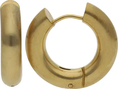 Produktbild von JuwelmaLux Creolen Edelstahl Gelbgold plattiert JL45-06-0043