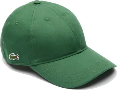 Image de Lacoste Organic Coton Twill Cap Couleur Vert