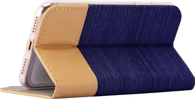 Obrázek produktu pro Cadorabo pouzdro pro Apple iPhone 13 MINI Protective Case in Blue Pouzdro na mobilní telefon Kryt pouzdro na knihu