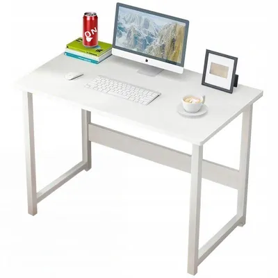 Produktbild von Weißer Computertisch skandinavischer Loft-Stil praktisch modern