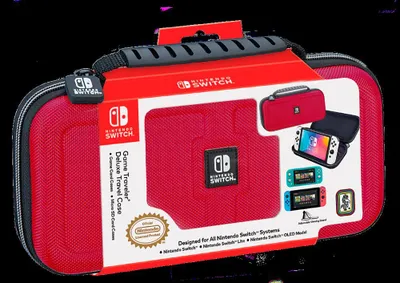 Produktbild von Bigben Interactive AL112579, Reisekoffer, Nintendo, Rot, Nintendo Switch, Nintendo Switch Lite, Nintendo Switch OLED, Reißverschluss, 250 mm