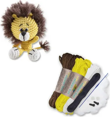 Image de folia mini set de crochet "Lion