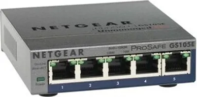 Produktbild von NETGEAR 5-Port Gigabit Ethernet Switch, Unmanaged, Vollduplex