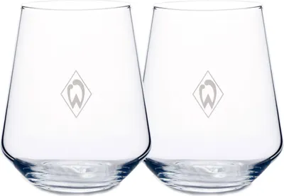 Produktbild von SV Werder Bremen Glas Raute 2er Set