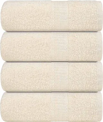 Produktbild von Waschtücher FROGN 4 Stk. Creme 30x30 cm 360 g/m²