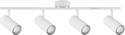Image de Spot de plafond COLLY blanc 4xGU10x15W en métal, dimensions : 18x76x9 cm, IP20, Candellux