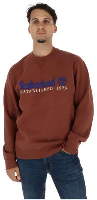 Immagine prodotto di Timberland Felpa Uomo Marrone in cotone - TBC0YHB7 - Taglia S