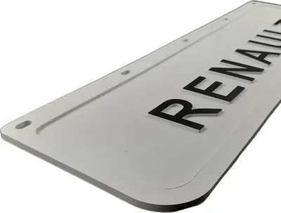 Immagine prodotto di Parafanghi bianchi per paraurti anteriore Renault | 600mmx180mm
