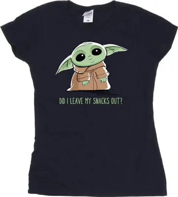 Produktbild von Star Wars - "The Mandalorian" T-Shirt für Damen BI50635 (L) (Marineblau)