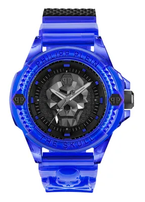 Produktbild von Philipp Plein PWWAA0323 Uhr The $kull Synthetic Blau