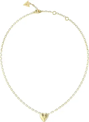 Produktbild von Damen Gold Guess Herz Halskette 46cm