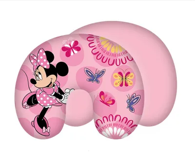 Obrázok produktu pre Vankúš na krk Minnie Mouse cestovný vankúš na krk 28 cm x 33 cm