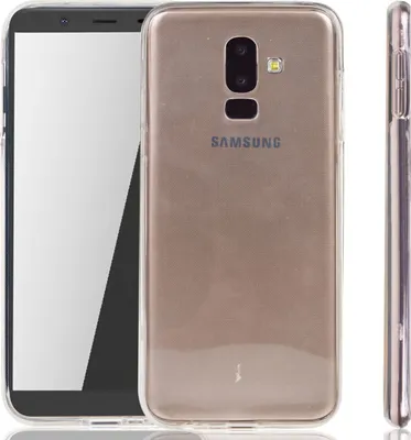 Produktbild von Samsung Galaxy J8 2018 Hülle Case 360 Handy Schutz Tasche Cover Full TPU Etui Transparent