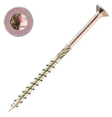 Obrázek produktu pro Konstrukční vrut se zápustnou hlavou Torx T20 4x60mm 500ks