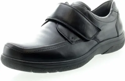 Produktbild von Waldläufer Ken, Palmer (Glattleder), schwarz, Klettverschluss , Weite K 633301-174-001 43