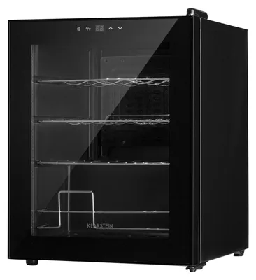Obrázok produktu pre Klarstein vinotéka, 1 zóna, malá, 42 l, sklenené dvere, 5-18 °C, 16 fliaš