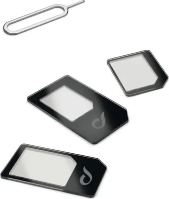 Produktbild von Cellularline SIM Karten Adapter univers Nano-/Micro- auf Micro- oder SIM) inkl.