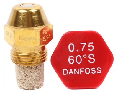 Zdjęcie produktu dla Dysza olejowa Danfoss OD-S 030F6916 0,75 USgal/h, 60 stopni, pełny stożek