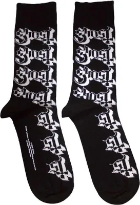 Produktbild von Ghost - Socken für Herren/Damen Unisex RO12156 (40,5 EU - 45,5 EU) (Schwarz)