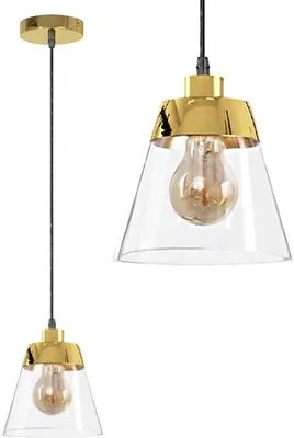 Image de Lampe Suspendue Toolight APP895-1CP Gold