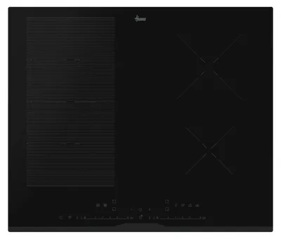 Image de Hoover HIF64DCS, noir, intégré, 56 cm, plaque à induction à zones, vitrocéramique, 4 zones