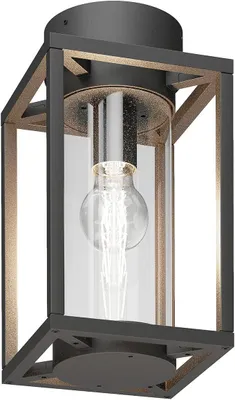 Produktbild von Lucande Außendeckenleuchte Ferda, 29 cm, anthrazit, IP44