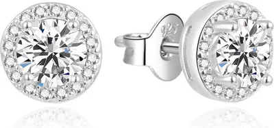 Immagine prodotto di Bellissimi orecchini in argento con zirconi AGUP2303