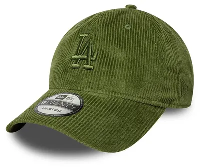 Produktbild von New Era MLB 9TWENTY Cord Cap Los Angeles Dodgers green