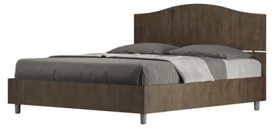 Immagine prodotto di Letto Matrimoniale 160x190 cm Senza Rete Dores Noce