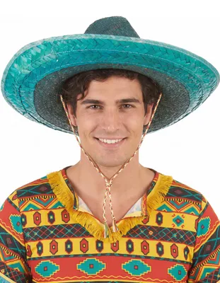 Obrázok produktu pre Sombrero Mexico klobúk zelený - jedna veľkosť, Obrázok generovaný UI