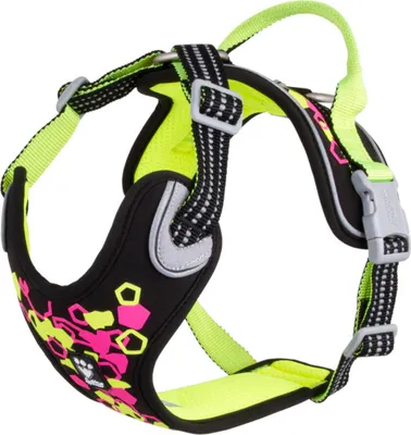 Produktbild von Hurtta Weekend Warrior Geschirr neon, Verstellmöglichkeit: 45-60 cm