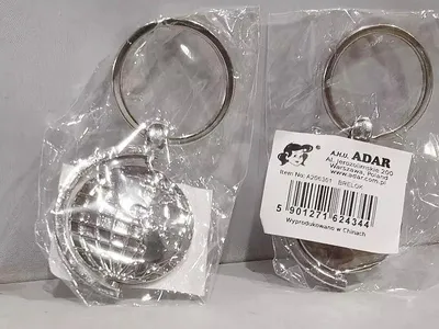 Zdjęcie produktu dla Brelok metalowy globus - ADAR