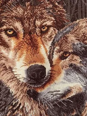 Obrázok produktu pre Diamond Dotz Muzzle Nuzzle, Dospelý, vlk, Viacfarebný, Stredný, 419 mm, 470 mm