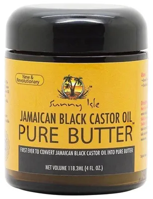 Obrázok produktu pre Sunny Isle Jamajské čierne ricínové maslo 4oz.