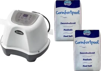 Produktbild von Intex - Salzwassersystem 26664GS & Poolsalz 40 kg
