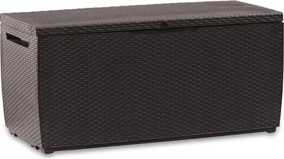 Immagine prodotto di Dmora Cassapanca Outdoor Chicoutimi 53.5x123x57h cm Marrone, Impermeabile Chiusura Lucchetto
