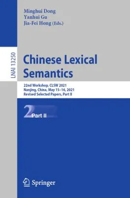 Obrázek produktu pro Chinese Lexical Semantics