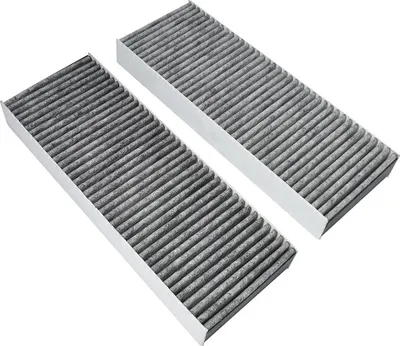 Produktbild von AllSpares Aktivkohlefilter-Set BAKFS geeignet für Bora Basic, BHU / BIU / BFIU / GP4, 2 Stück (Anti-Fischgeruch)