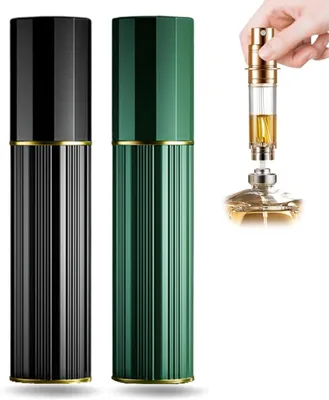 Imagen del producto de Atomizador de perfume de 10 ml, recargable, compacto, ligero, ideal para llevar