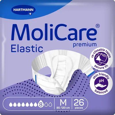 Produktbild von Molicare Premium Elastic Slip 8 Tropfen Gr.M 26 St
