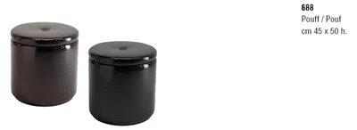 Produktbild von Fußhocker Design Bizzotto Italienische Möbel Wohnzimmer Möbel Polsterung
