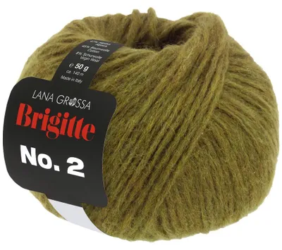 Produktbild von Lana Grossa - Brigitte No. 2 0066 olivgrün