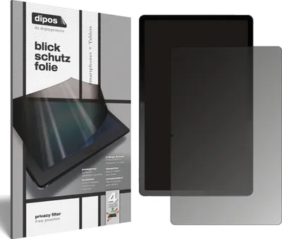 Produktbild von Blickschutzfolie für Lenovo Tab P11 Plus matt Schutzfolie Folie Display Schutz dipos