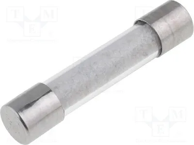Produktbild von 10x Sicherung: Schmelz 250VAC träge 16A  zylindrisch, 632.330 Sicherungen 6,3x32mm