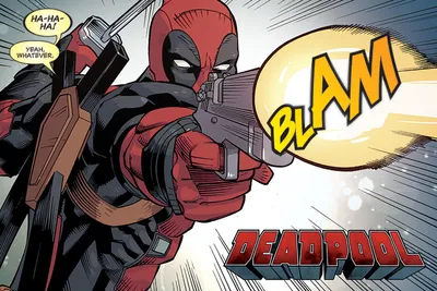 Produktbild von Poster Deadpool Blam 91.5x61cm.