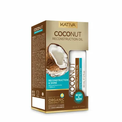Produktbild von Coconut Reconstruction & Shine Oil By Kativa 60 Ml